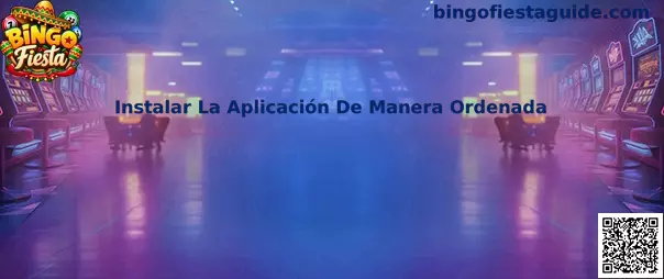 Instalar La Aplicación De Manera Ordenada