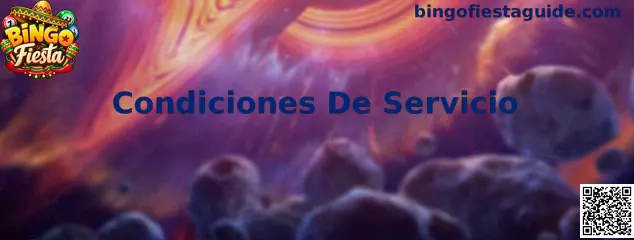Condiciones De Servicio Bingo Fiesta