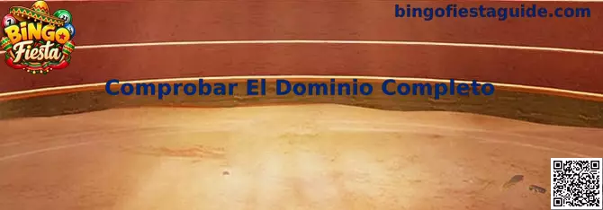Guía visual para comprobar el dominio completo de Bingo Fiesta y reconocer direcciones sospechosas