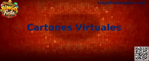 Cartones virtuales de bingo con cuadrículas de números para seguir una partida digital