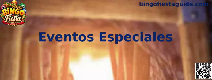 Imagen ilustrativa de los Eventos Especiales de Bingo Fiesta y sus celebraciones virtuales
