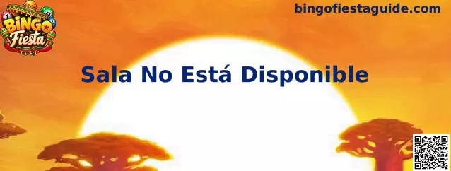 Guía de Bingo Fiesta para diagnosticar el mensaje Sala No Está Disponible